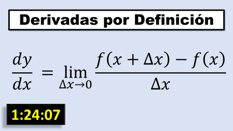 Derivadas por definicion