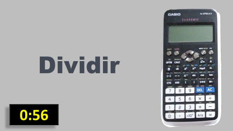 Dividir Casio CLASSWIZ fx-570LA X